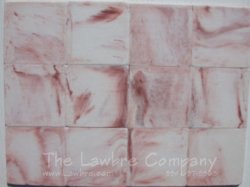 1029 - 1'' Square Flooring Tiles - Rose ''Marble'' (60 pcs.) 1029 - 1'' Square Flooring Tiles - Rose ''Marble'' (60 pcs.)