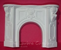 1056 - Victorian Fireplace, White 1056 - Victorian Fireplace, White