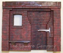 1062 - Early American Kitchen Fireplace - Finished Brick Red 1062 - Early American Kitchen Fireplace - Finished Brick Red