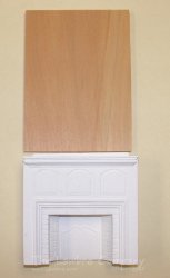 1076 - Salem Corner Fireplace, White 1076 - Salem Corner Fireplace, White