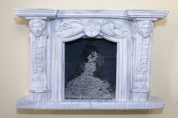 1099a - Guardian Fireplace, lower mantle only