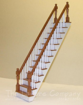1152 - Cherry Staircase, Straight, 2 Rails