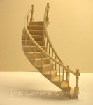 1171 - Curved Staircase, 2 Rails, Right