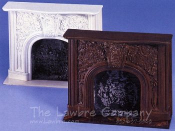 AE230 - Victorian Carved Mantle
