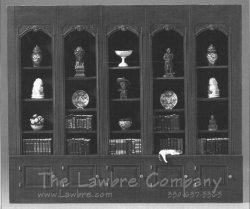 AE284 - Narrow Bookshelf Unit - 5 Sec.