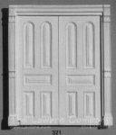 AE321 - Arched Panel Double Door