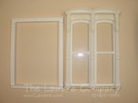 AE343 - Double Hooded Window - Tall