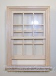 AE434 - Short 12-Light Working Wood Window