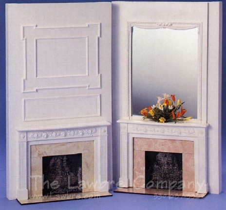 AE210 - French Empire Fireplace Unit - Click Image to Close